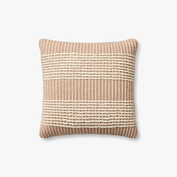 Angela Rose x Loloi Sophia Blush 18" x 18" Cover Only