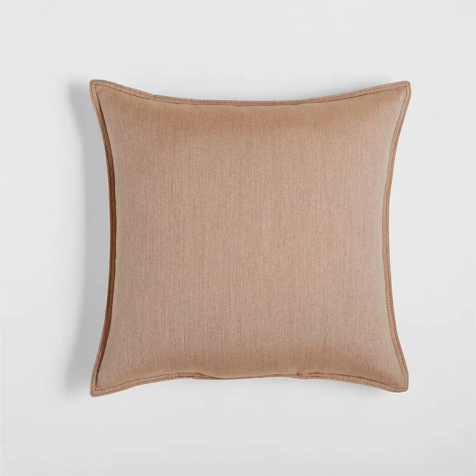 Sunbrella ® 20"x20" Petal Pink Outdoor Pillow