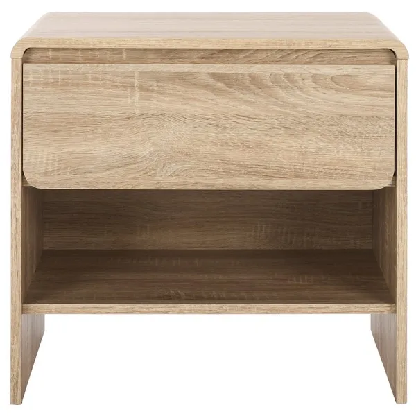 Arsenio 1 Drawer Nightstand - Light Cream