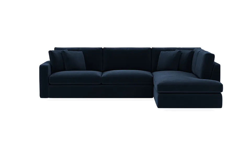 James 3-Seat Right Bumper Sleeper Sectional