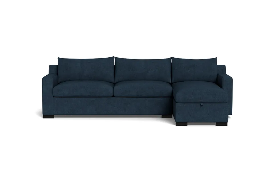Sloan Right Chaise Sleeper Storage Sectional