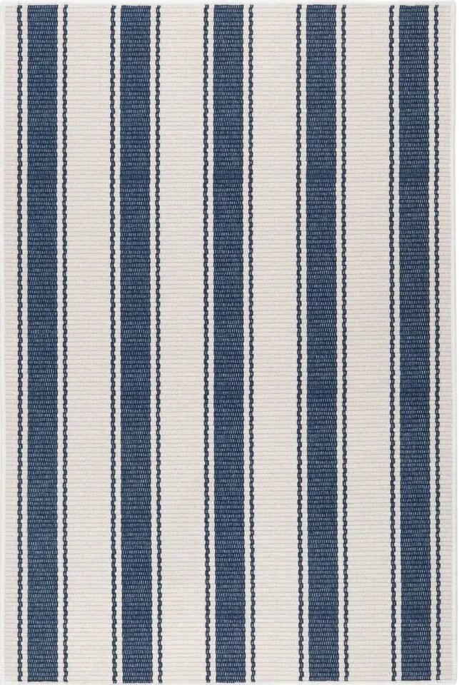 Awning Stripe Machine Washable Rug