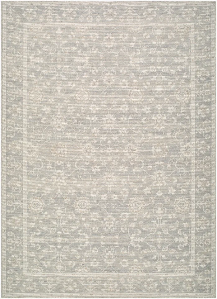 Asha Green Indoor 7'10" x 10' Machine Woven Rug