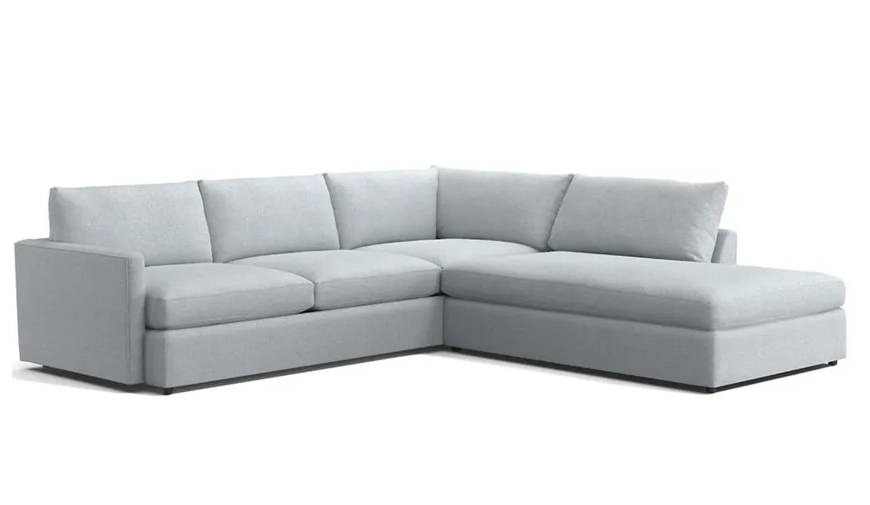 Lounge Deep 2-Piece Right-Arm Bumper Sectional Sofa
