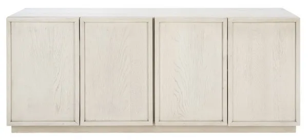 Zeus 4 Door Wood Media Stand