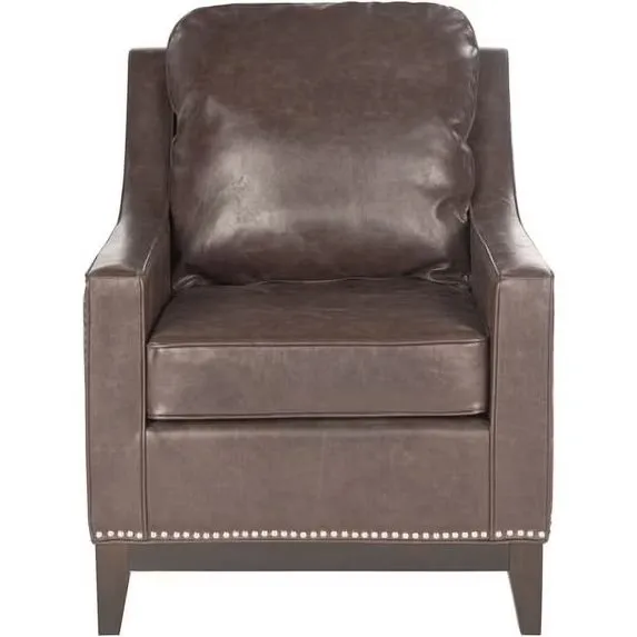 Colton Club Chair - Antique Brown/Espresso