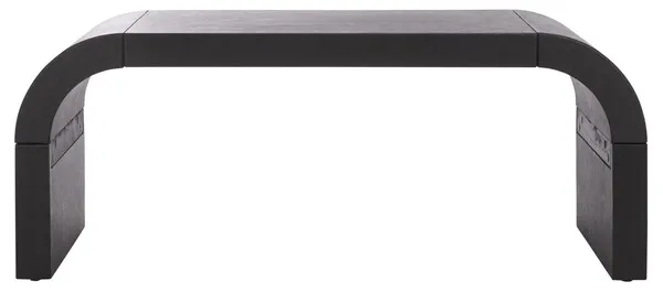 Liasonya Curved Coffee Table - Black