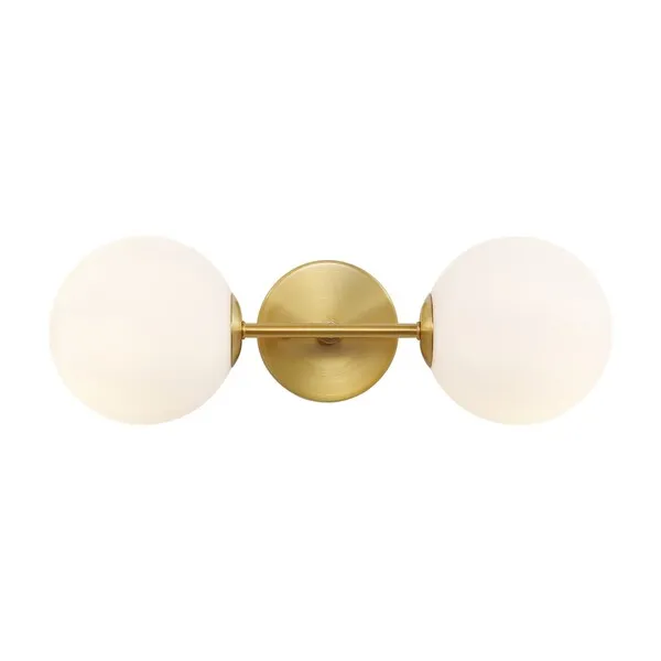 Hymn 2 Light 17.5" Wall Sconce - Brass