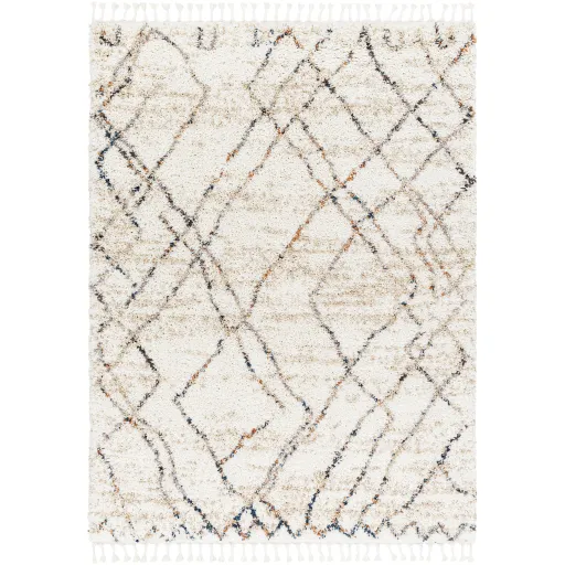 Jakarta Beige Indoor 9'2" x 12' Machine Woven Rug