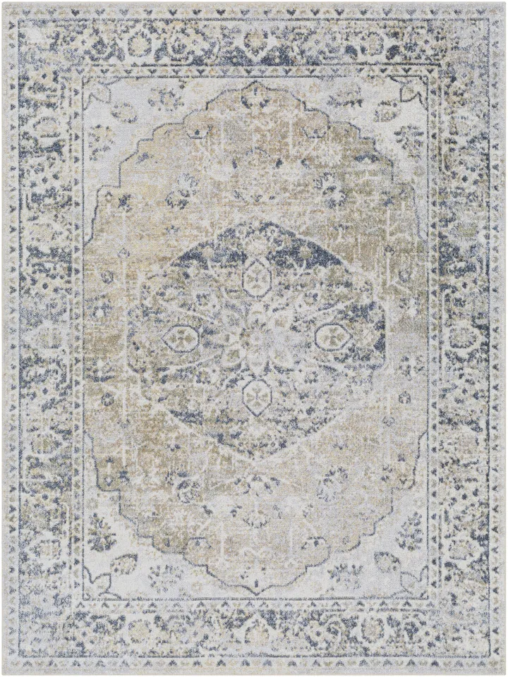 Lillian Gray Indoor 9'2" x 12'4" Machine Woven Rug