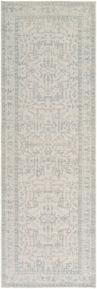 Athiyo Beige Indoor 2'6" x 7'3" Machine Woven Rug