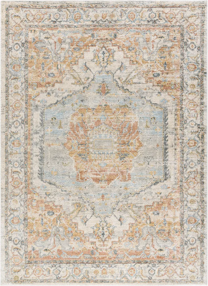 Avellino Beige Indoor 12' x 15' Machine Woven Rug