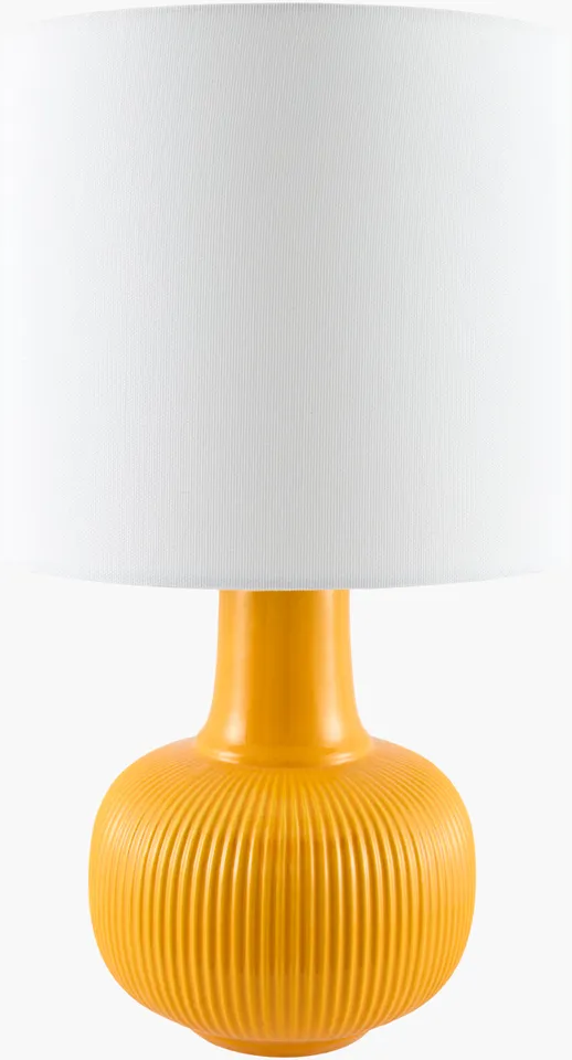Ormelle  Glazed 19"H x 10"W x 10"D Accent Table Lamp