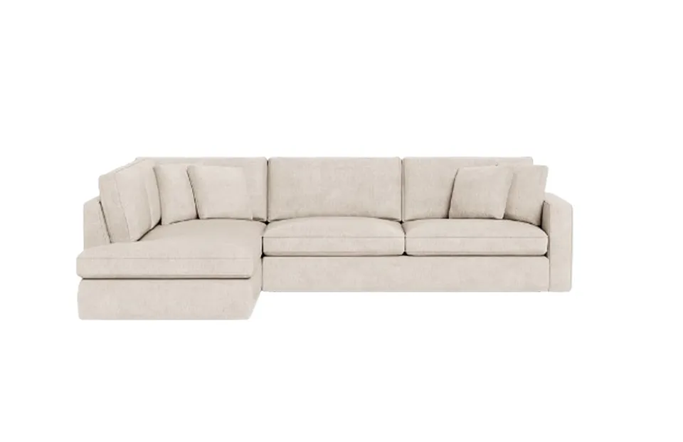 James 3-Seat Left Bumper Sectional