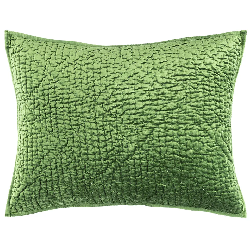 Parisienne Velvet Evergreen Sham