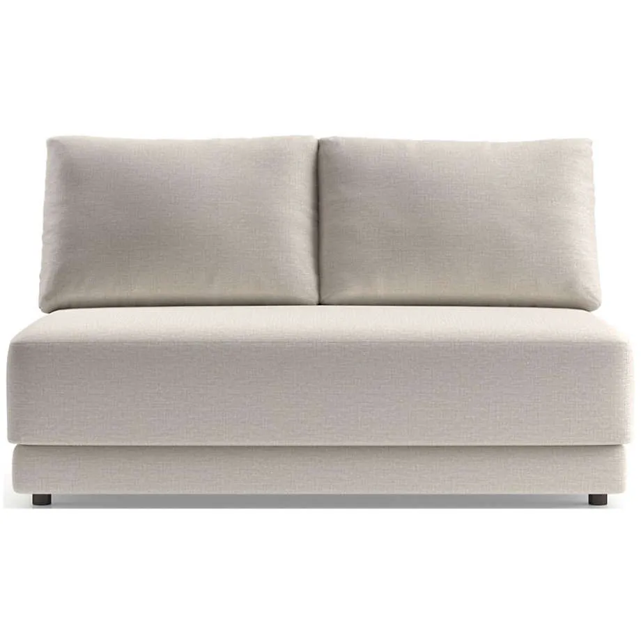 Gather Armless Bench Loveseat