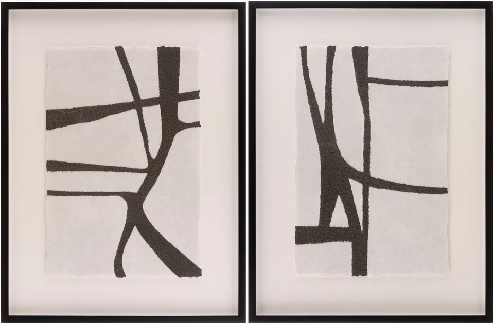 Antonym ANTO-001 33"H x 25"W x 1"D, 33"H x 25"W x 1"D Framed Art