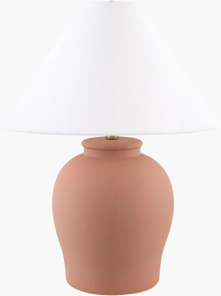 Besson  Painted 22"H x 17"W x 17"D Accent Table Lamp