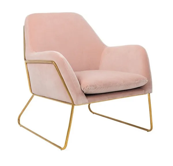 Misty Metal Frame Accent Chair