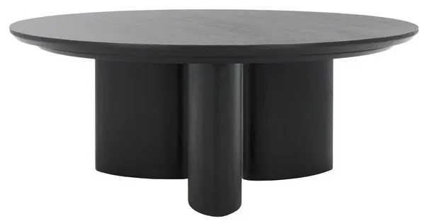 Barnard Round Wood Coffee Table