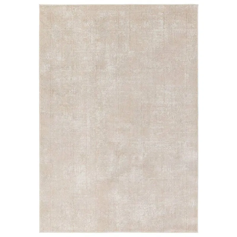 Ottavia CIQ49 Geometric Tan Area Rug (8'x10')