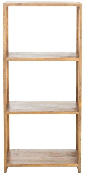 Phoenix 3 Shelf Etagere - Natural / Golden Brown
