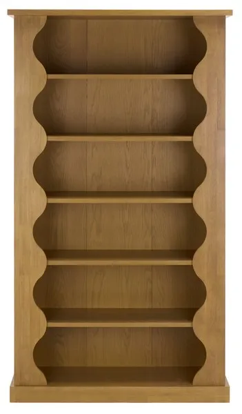 Tristyna Wood 6 Shelf Bookcase - Natural