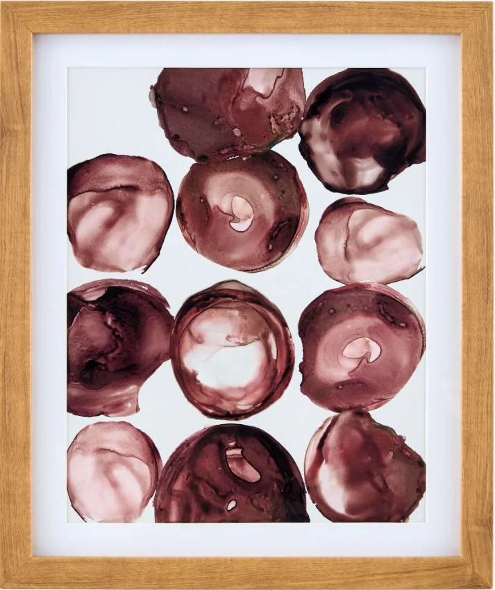 Molecule MOLE-001 18"H x 15"W x 1"D Framed Art