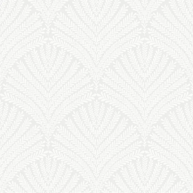 Beachcomber Wallpaper, Pearl Gray White