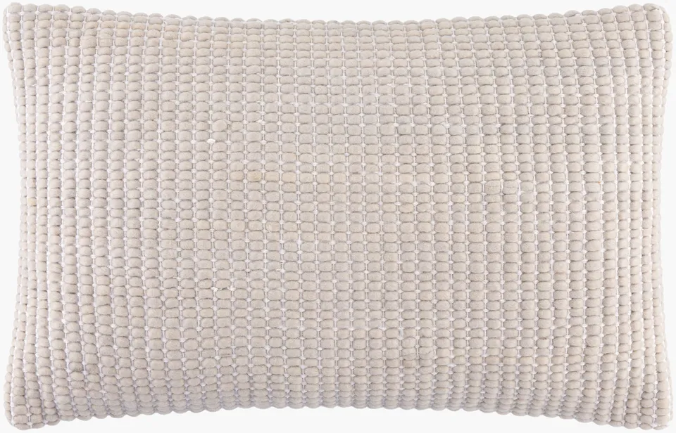 Chunky Grid CUG-003 13"L x 20"W Polyester Filled Pillow
