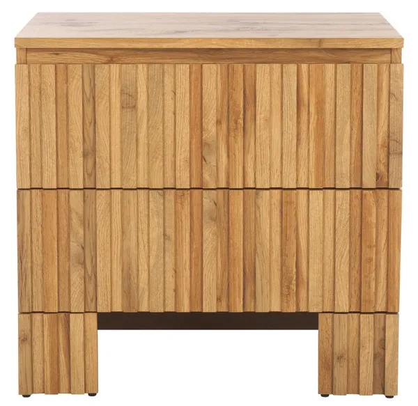 Conall 2 Drawer Nightstand - Oak