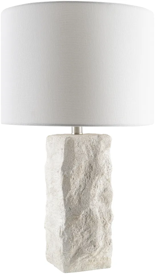 Marie  Natural 24"H x 14"W x 14"D Accent Table Lamp