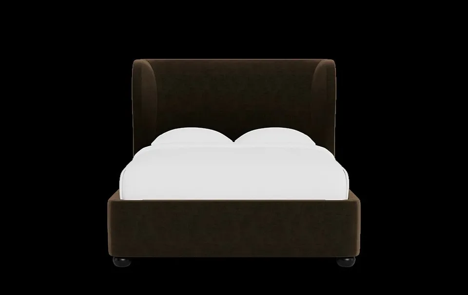 Maxwell Upholstered Bed with Storage Option