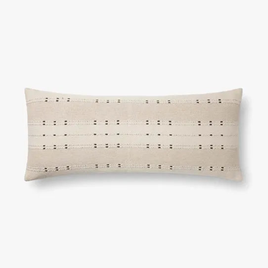 Amber Lewis x Loloi Gabrielle Beige / Terracotta 13" x 35" Cover w/Poly