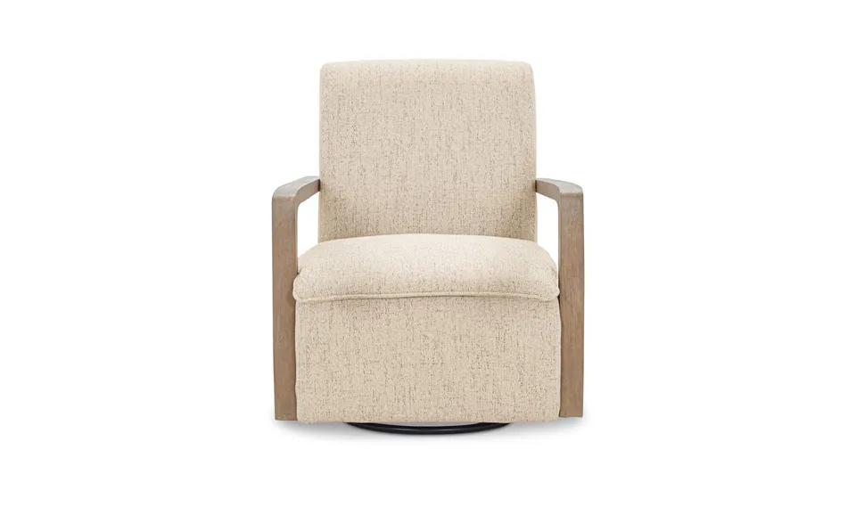 Matias Swivel Chair Pebble