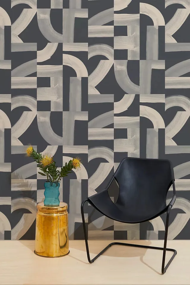 Brute Hand Painted Wallpaper