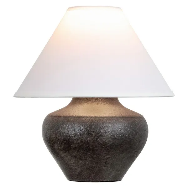 Sadiya Concrete Table Lamp - Black / White