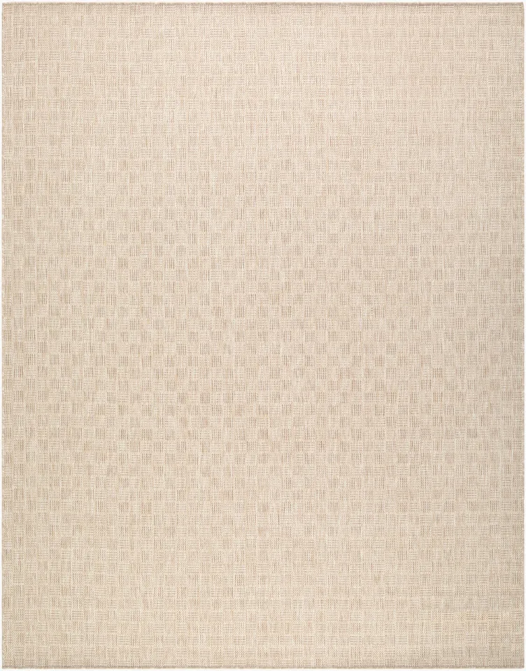 Westport Beige Outdoor 2'7" x 7'3" Machine Woven Rug