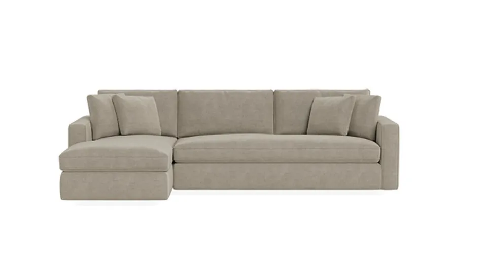 James 3-Seat Chaise Sleeper Sectional - Left side