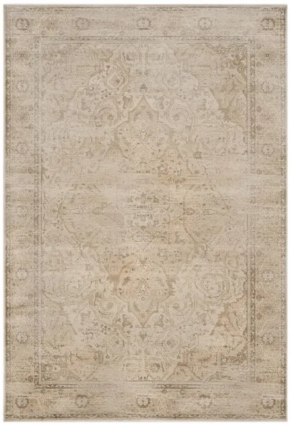 Arlo Home Woven Area Rug, VTG159-3440, Stone,  6' 7" X 9' 2"
