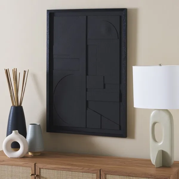 Power Outage 24x36" Framed Wall Art - Black