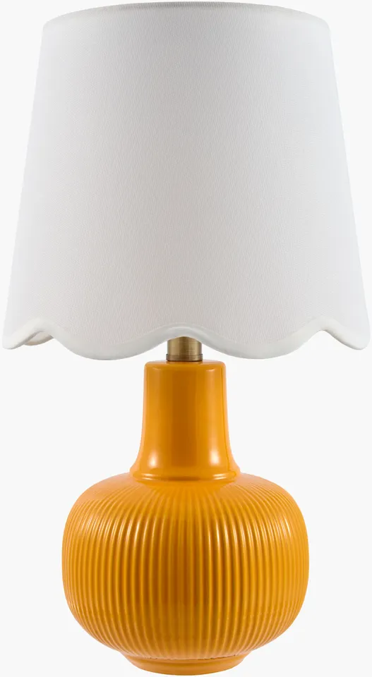 Ormelle  Glazed 19"H x 10"W x 10"D Accent Table Lamp