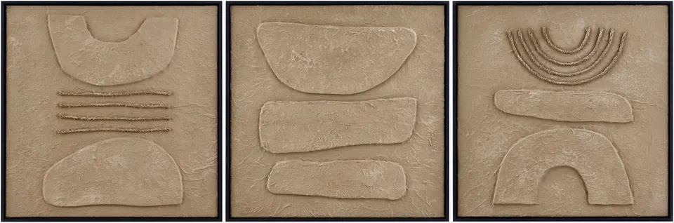 Exploration EXPL-002 20"H x 20"W x 2"D Framed Art