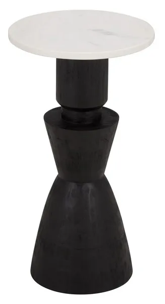 Kyla Accent Table - Black / White