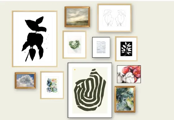 An Effortless Mix Art Print Collection, Set of 11