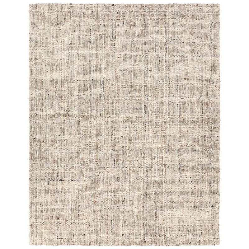 Season CMB06 Handmade Solid Tan and Cream Area Rug (9'x12')