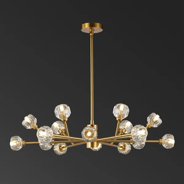 Safavieh Couture Breyer Crstal Chandelier - Gold