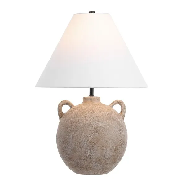 Soline 24 Inch Table Lamp - Antique Brown