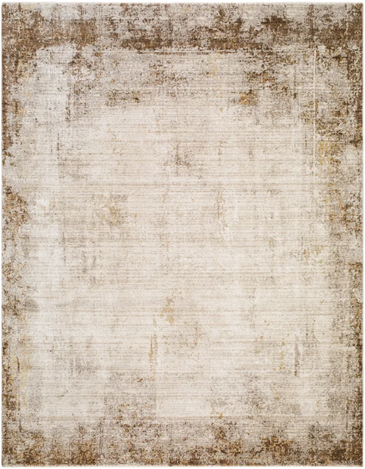 Myrtle Avenue Beige Indoor 8'10" x 12'2" Machine Woven Rug