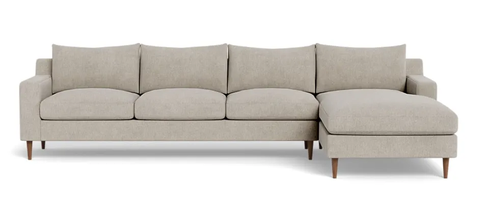 Sloan 4-Seat  Chaise Sectional - right side
